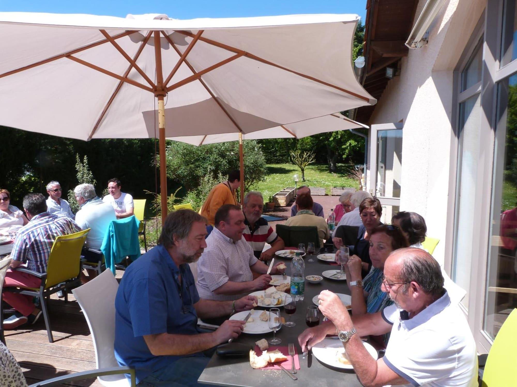 Logis Hotel Des Grands Vins Fleurie Dış mekan fotoğraf