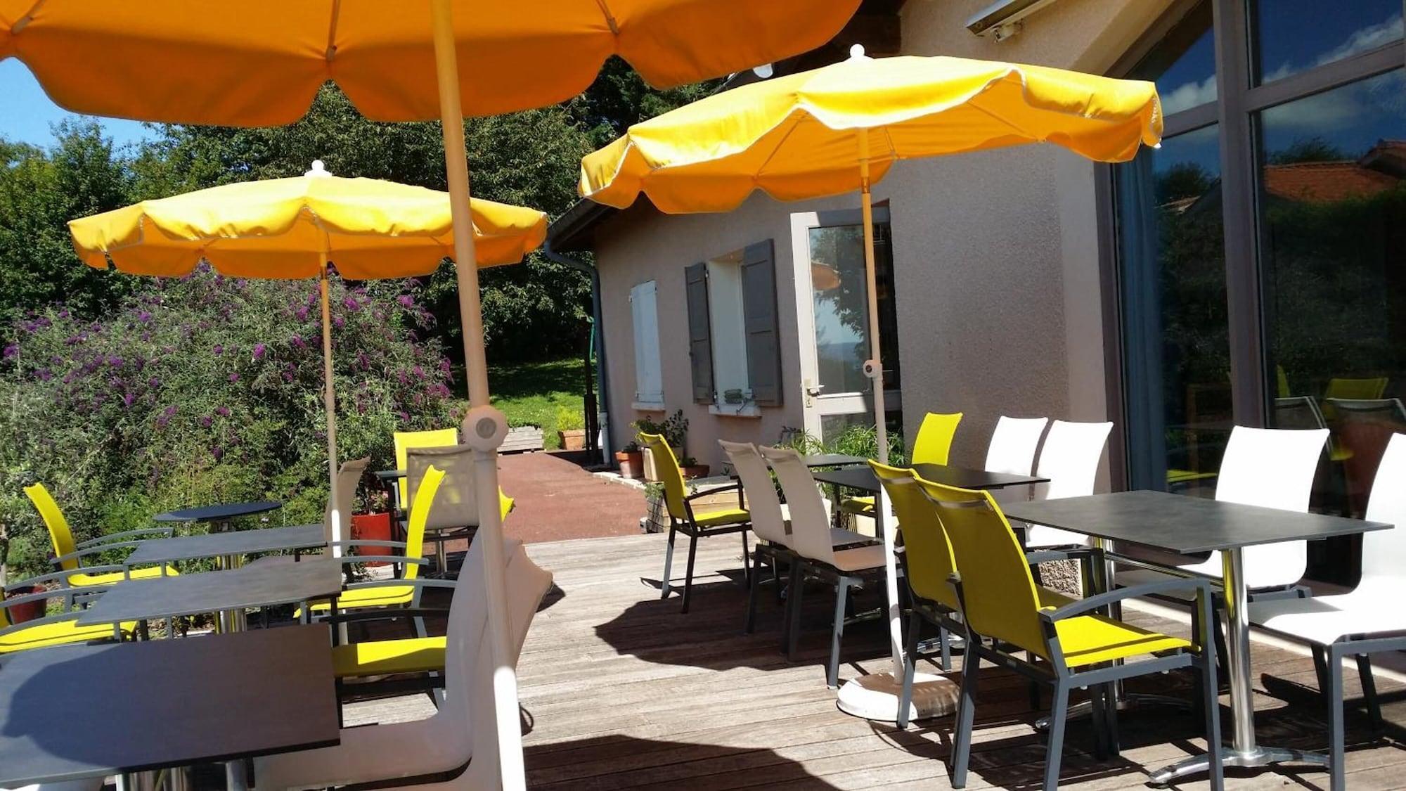 Logis Hotel Des Grands Vins Fleurie Dış mekan fotoğraf