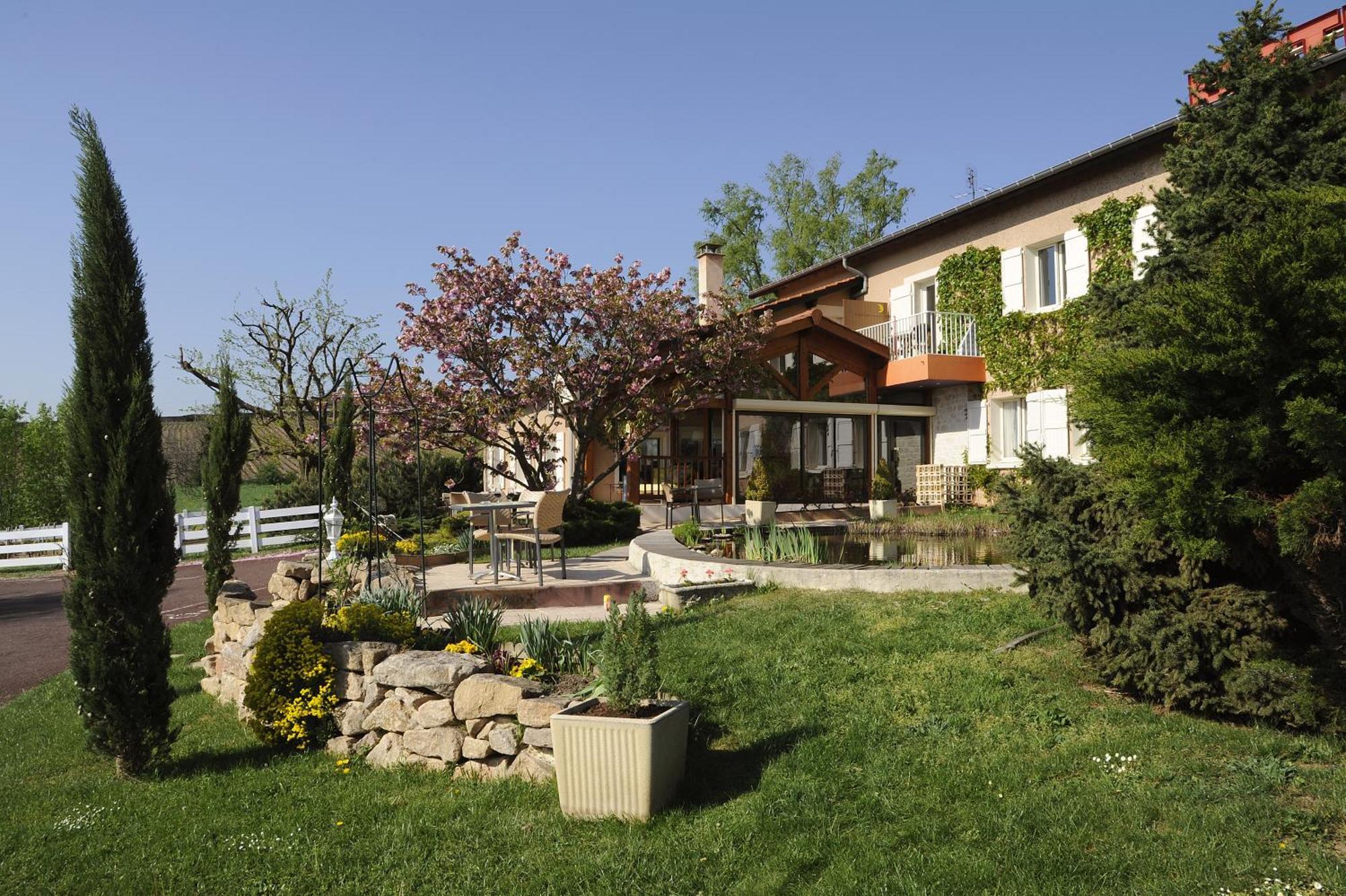 Logis Hotel Des Grands Vins Fleurie Dış mekan fotoğraf