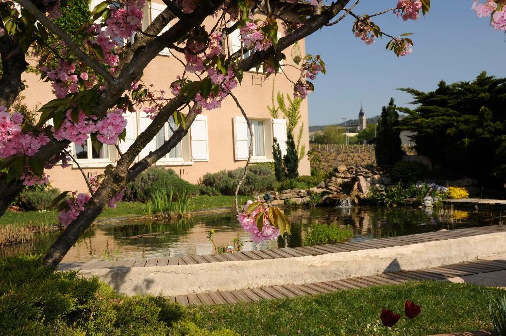 Logis Hotel Des Grands Vins Fleurie Dış mekan fotoğraf
