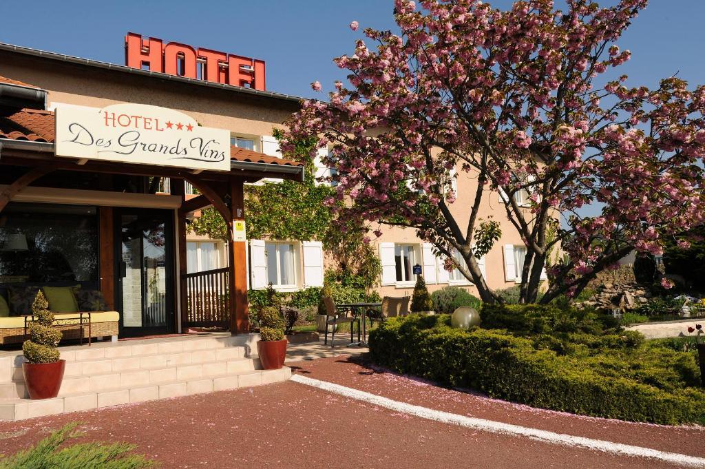 Logis Hotel Des Grands Vins Fleurie Dış mekan fotoğraf